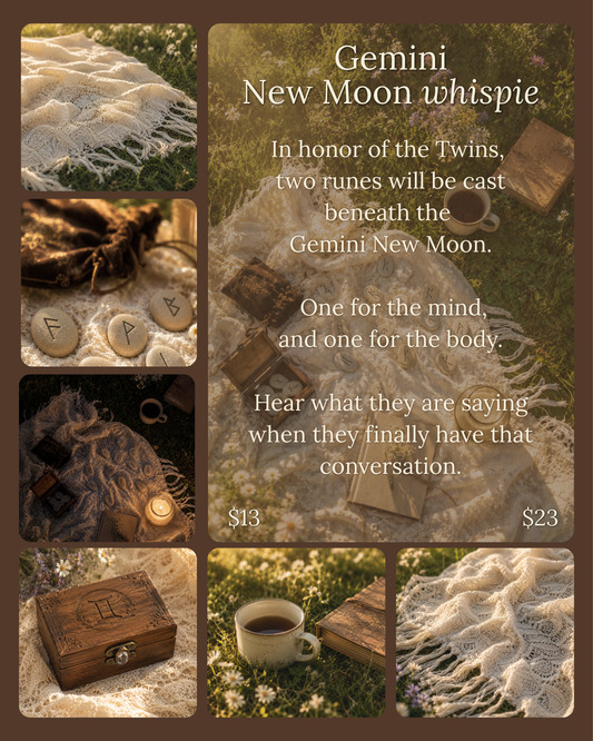 Gemini New Moon whispie